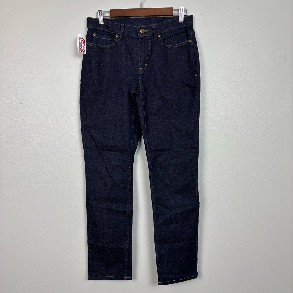 Duluth Jeans‎ 6 Blue Daily Slim Leg Dark Wash Mid Rise Denim